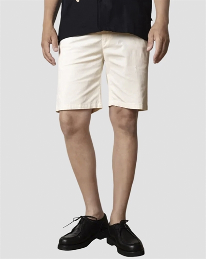 Clean Cut Copenhagen - Mitchell Twill Shorts - Ecru